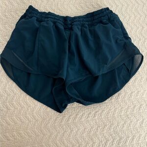 Lululemon Athletica Teal Athletic Shorts Lightweight Design